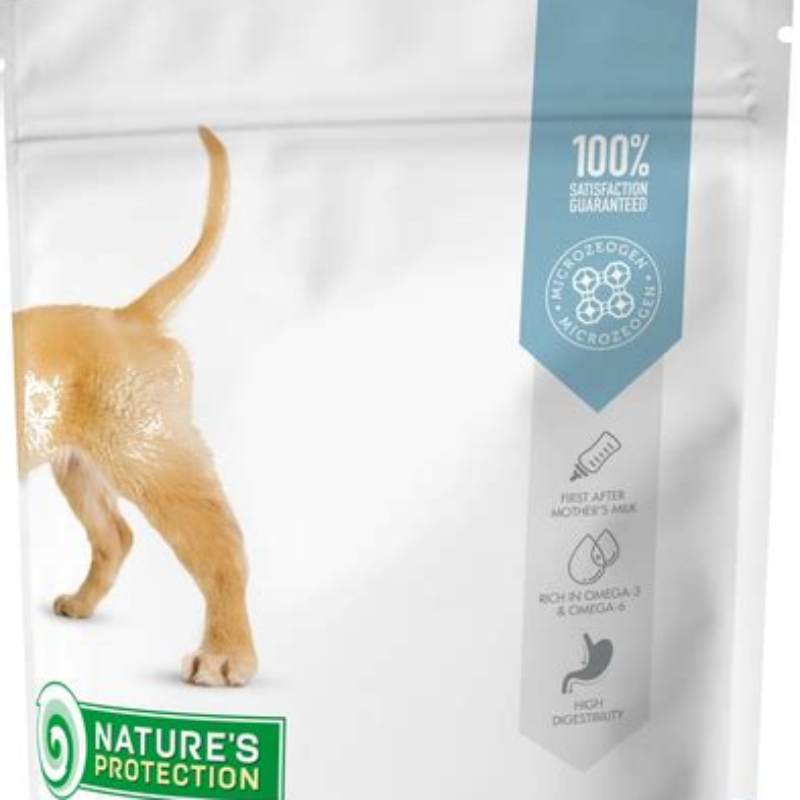 Nature's Protection Puppy Starter all breeds 500 g - detalii ambalaj