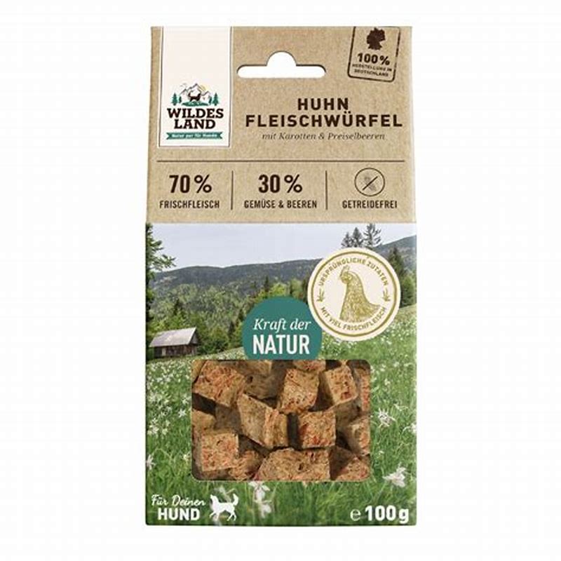 Wildes Land recompense bucati din carne de pui 70 g - detalii ambalaj