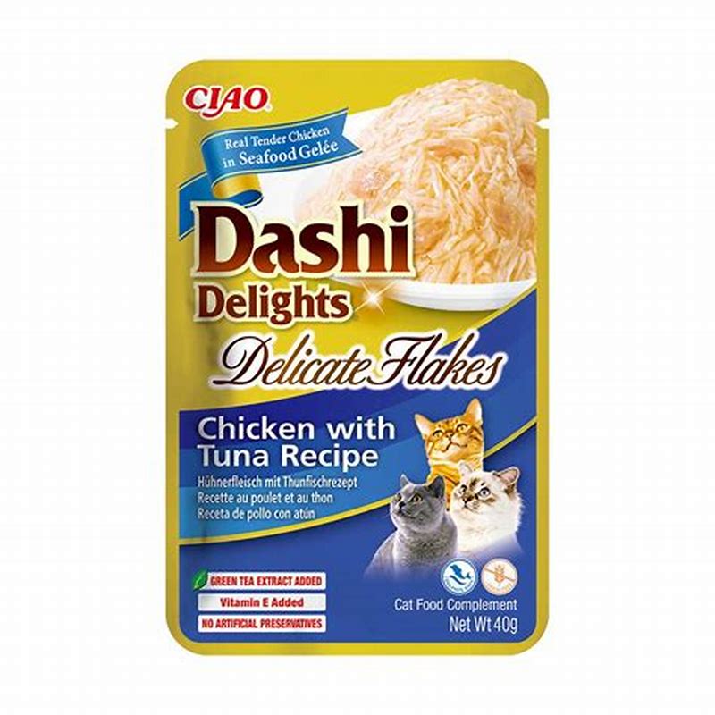 Churu Cat Dashi Delights Cu Pui Si Ton - imagine produs