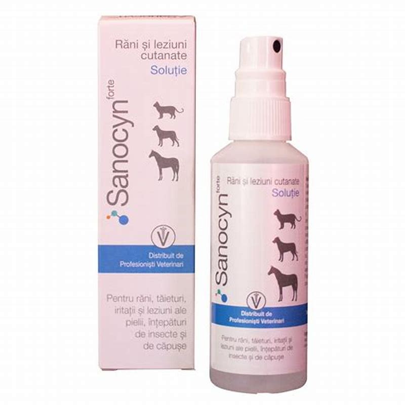 SANOCYN rani si leziuni cutanate Hidrogel 75ml - detalii ambalaj