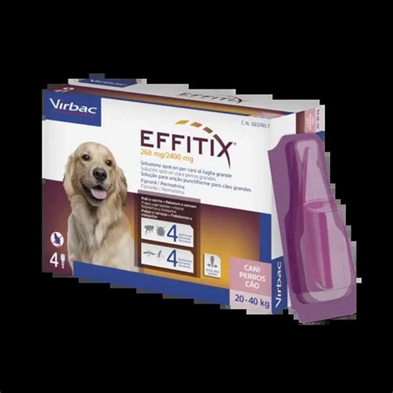 Effitix L (20-40kg) x 4 pip - vedere frontală