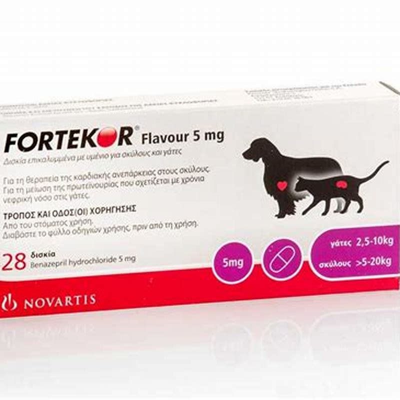 Fortekor Flavour 5 mg 14 tbl caini 5-20kg - imagine produs
