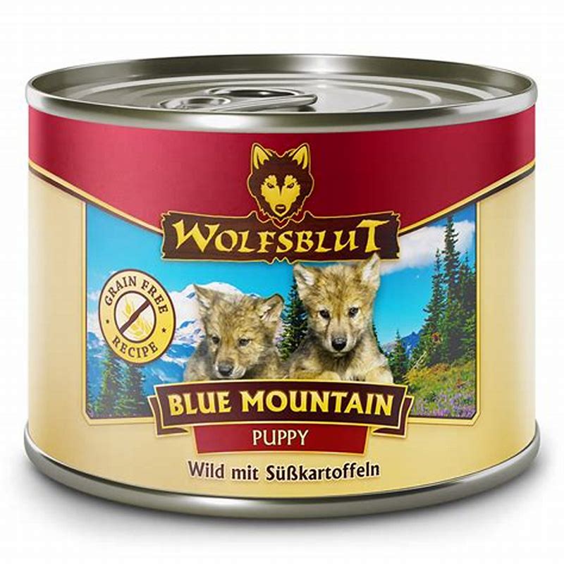 Wolfsblut Puppy Blue Mountain hrana umeda pentru caini 200 g - imagine produs
