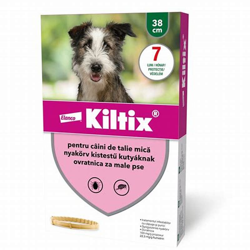 Kiltix Zgarda antiparazitara 38cm x 1-Elanco AH DE - imagine produs