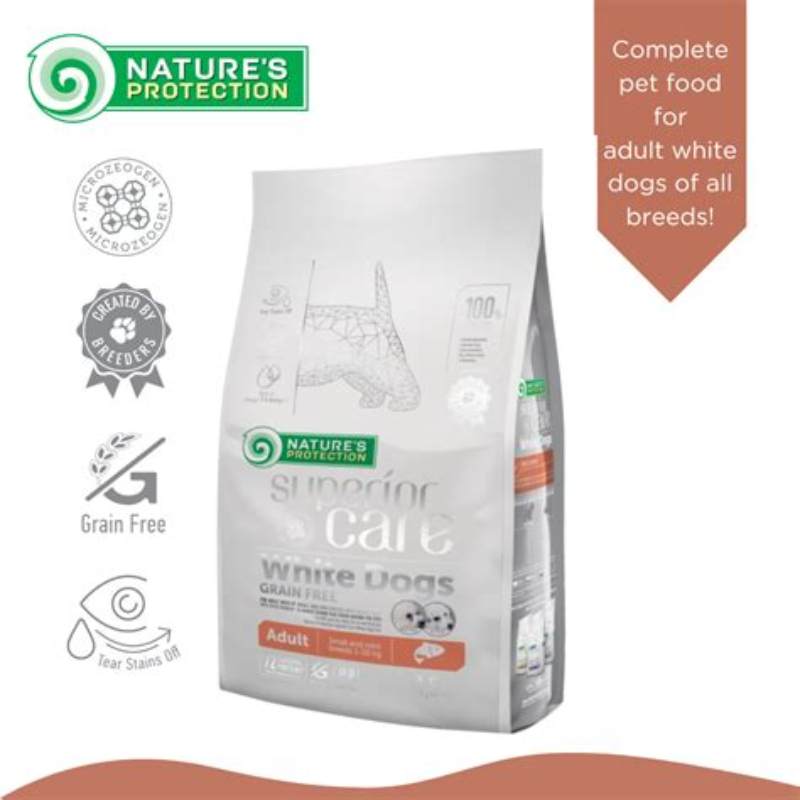 Nature's Protection Superior Care White Dog Adult all breeds 10 kg - imagine produs