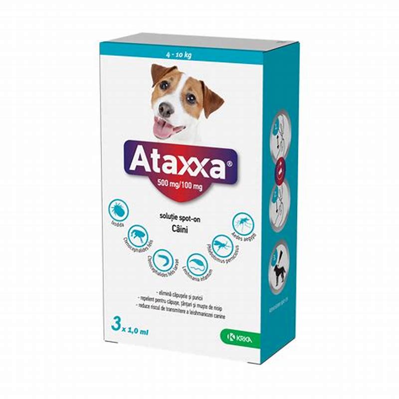Ataxxa 100 (4-10 kg) x 3 pipete - imagine produs