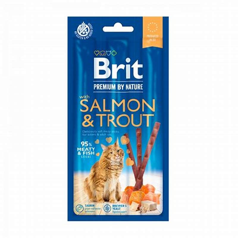 BRIT PREMIUM CAT Family variety pastrav si somon100 g - imagine produs