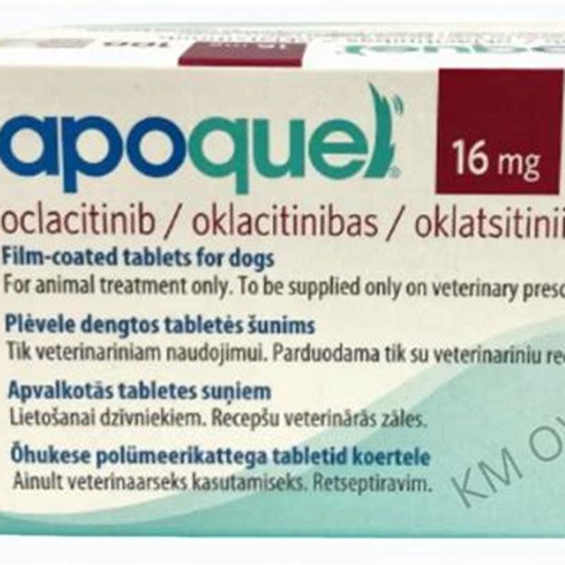 Apoquel 16mg 20tbl - vedere frontală