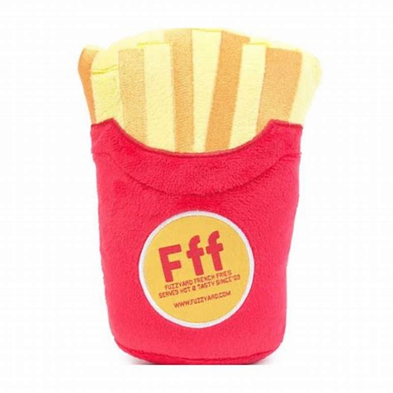 FuzzYard Plush Toy - French Fries - detalii ambalaj