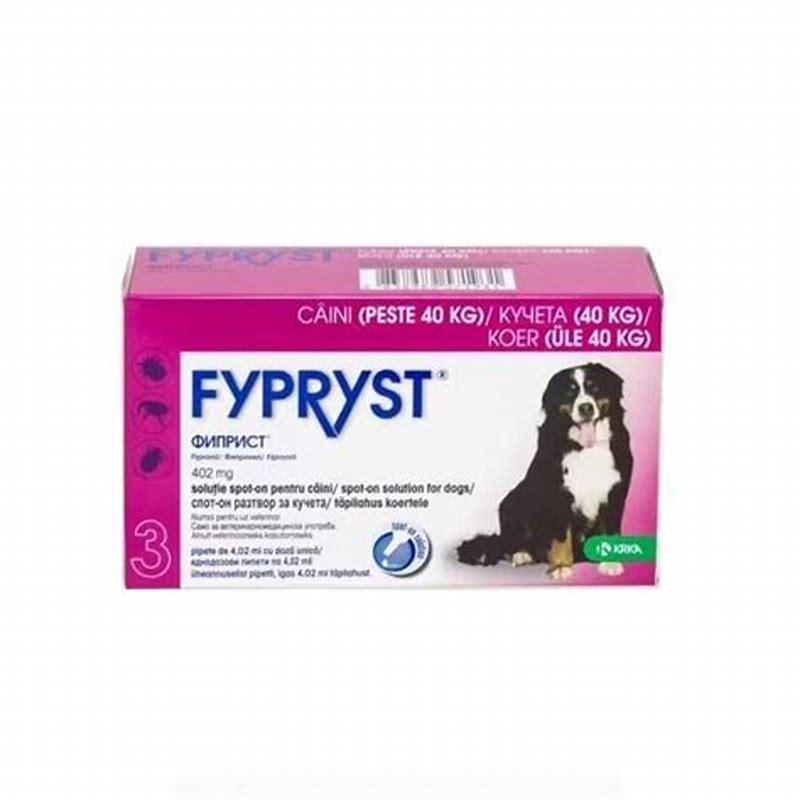 Fypryst Dog 402 mg - XL (40-60kg) x 3 pip - imagine produs