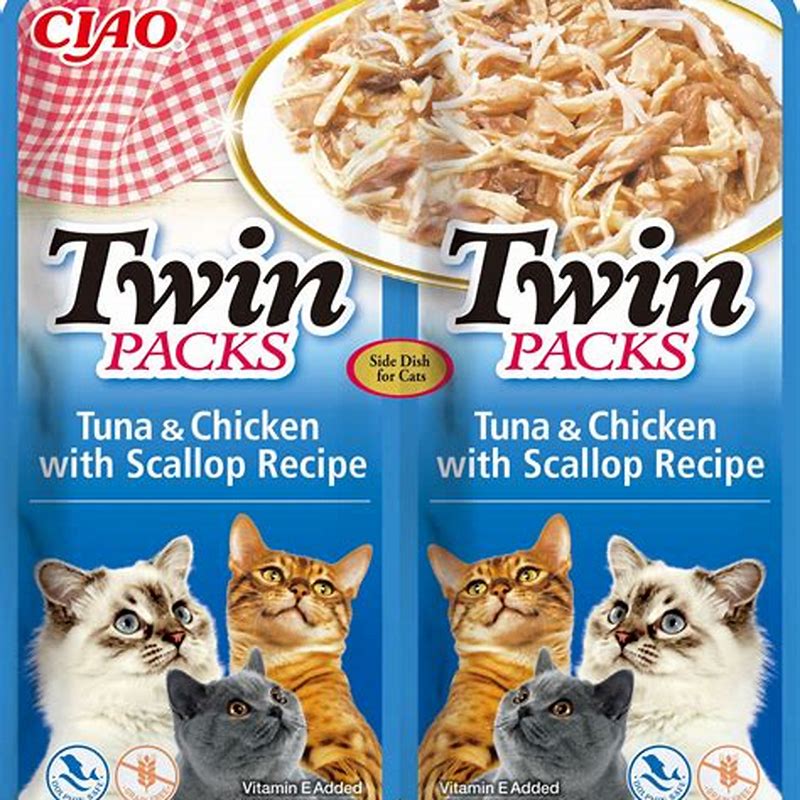 CIAO Twin packs ton, pui, scallop - imagine produs