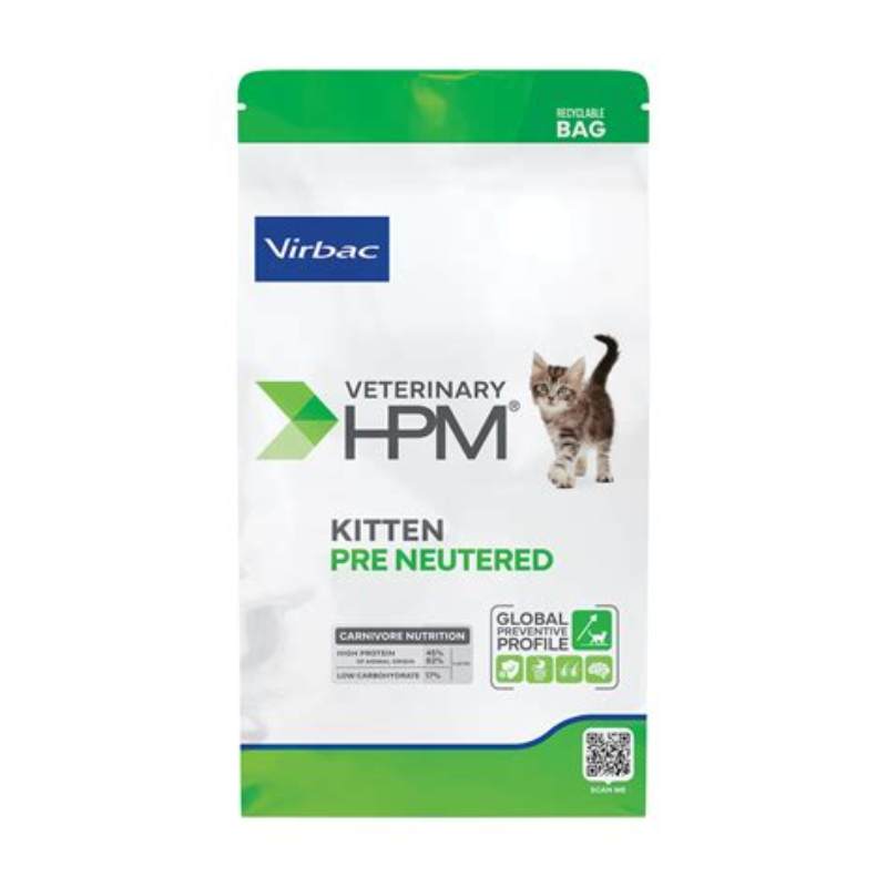 Virbac Hpm Baby Pre Neutered Cat 400 G - imagine produs