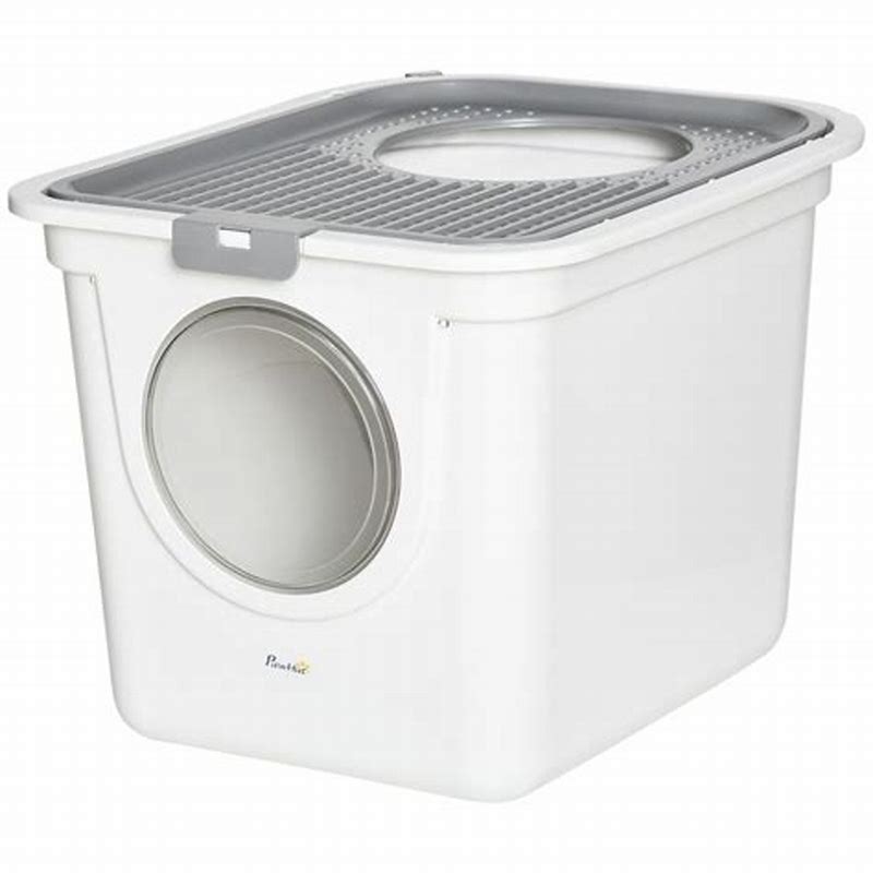 LEOPET KOMODA litiera acoperita pisici 55x40x40 - vedere frontală