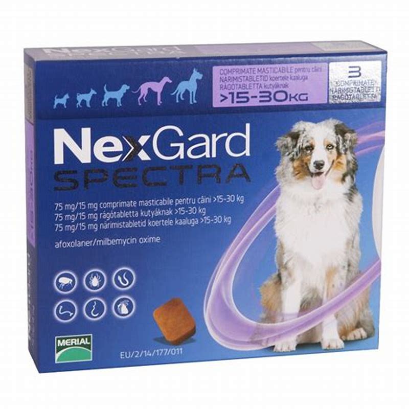 NexGard Spectra caini 7.5 -15 kg - imagine produs