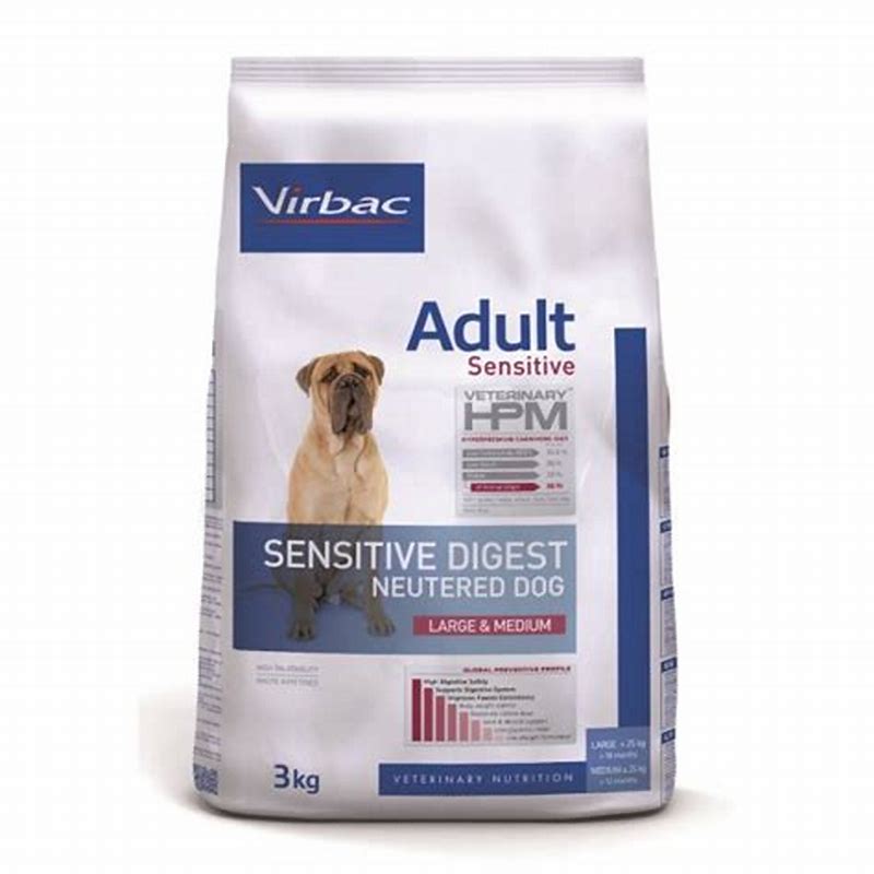 HPM Adult Dog Sensitive Digest Neutered Large+Medium x 3kg-Virbac FR - imagine produs