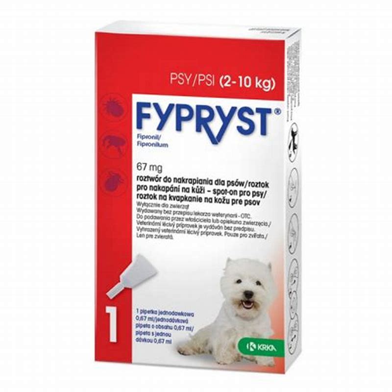 Fypryst Dog 67mg - S (2-10kg) x 3 pip - imagine produs