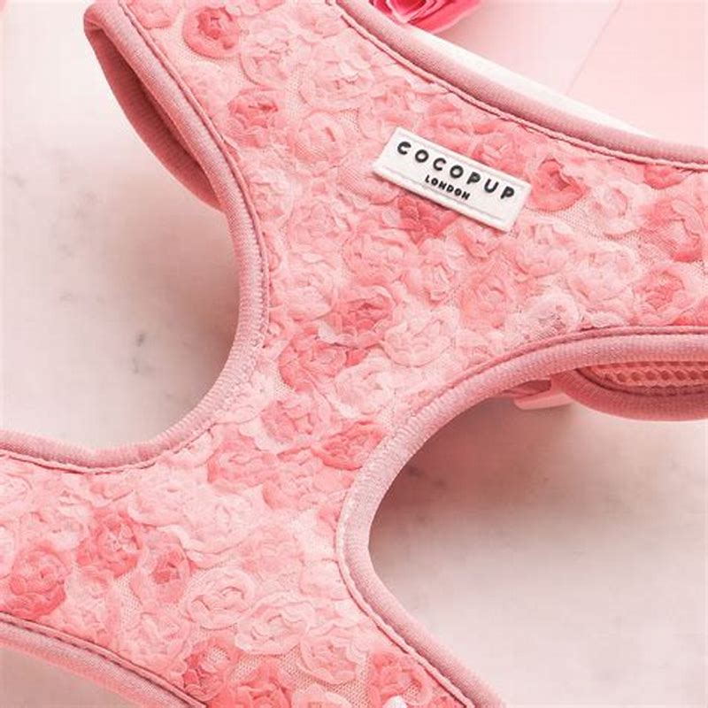 COCOPUP LONDON Peony Pup Adjustable Neck Harness XXS - detalii ambalaj