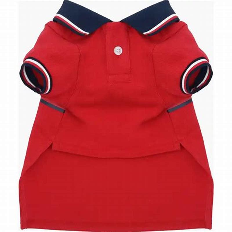 Tommy Hilfiger DOG CORE ham Primary Red M-L - vedere frontală