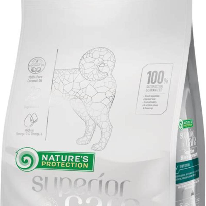 Nature's Protection Superior Care sensitive skin and stomach adult 10 kg - imagine produs