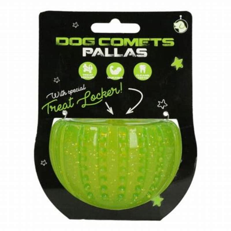 Dog Comets Pallas with Treat Locker Green - imagine produs