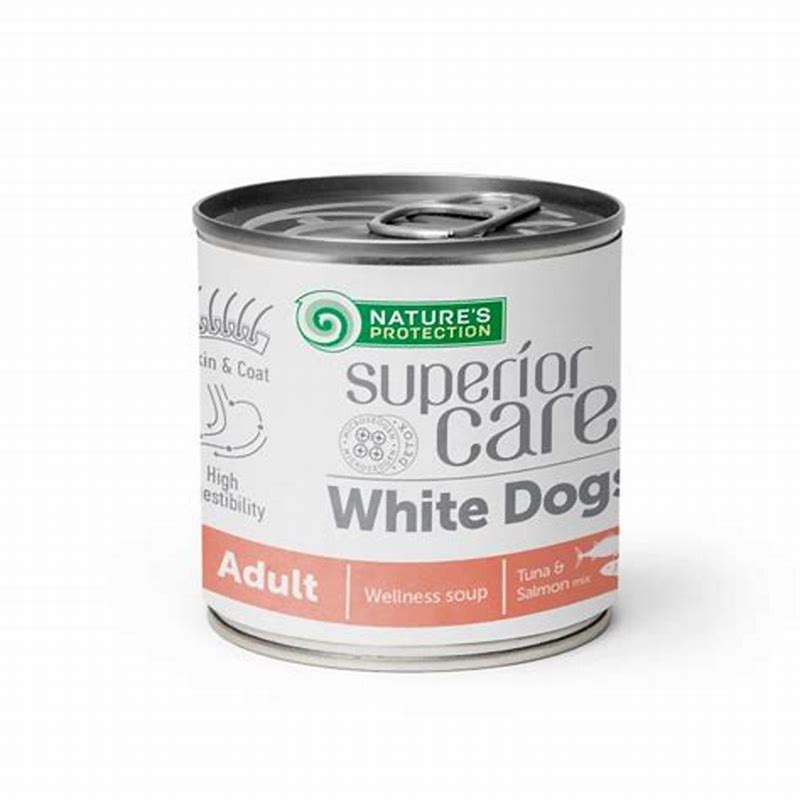 Nature's Protection Superior Care White Dogs Wellness Soup ton si somon 140 ml - imagine produs