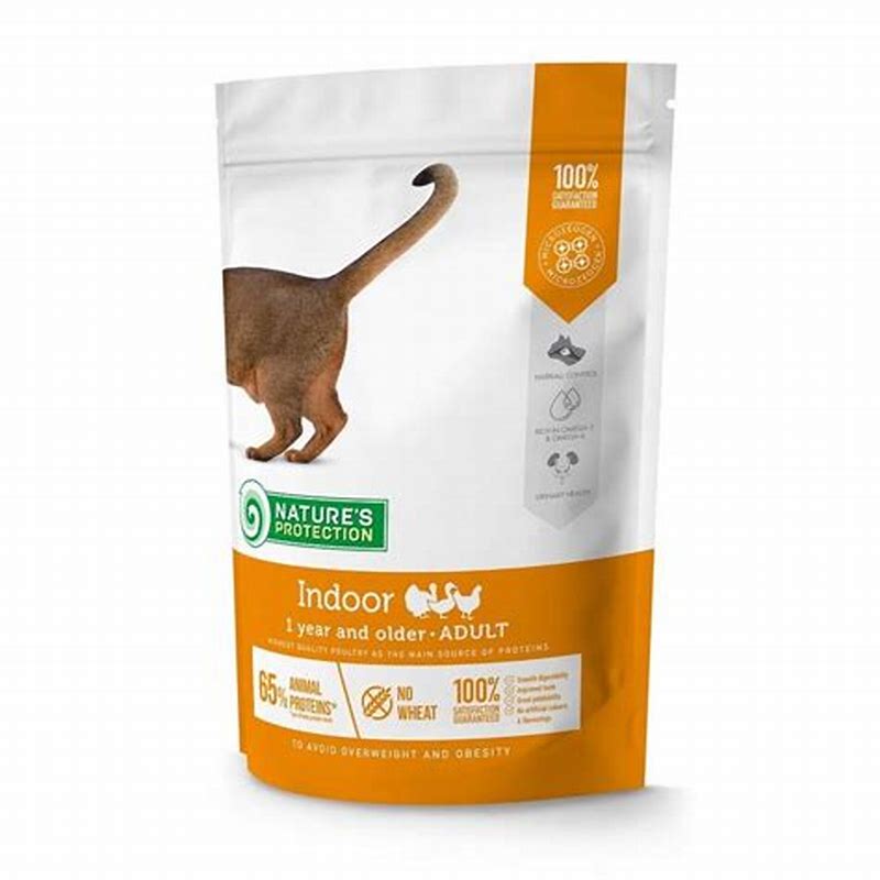 NATURES PROTECTION Cat Indoor Poultry 400g - imagine produs