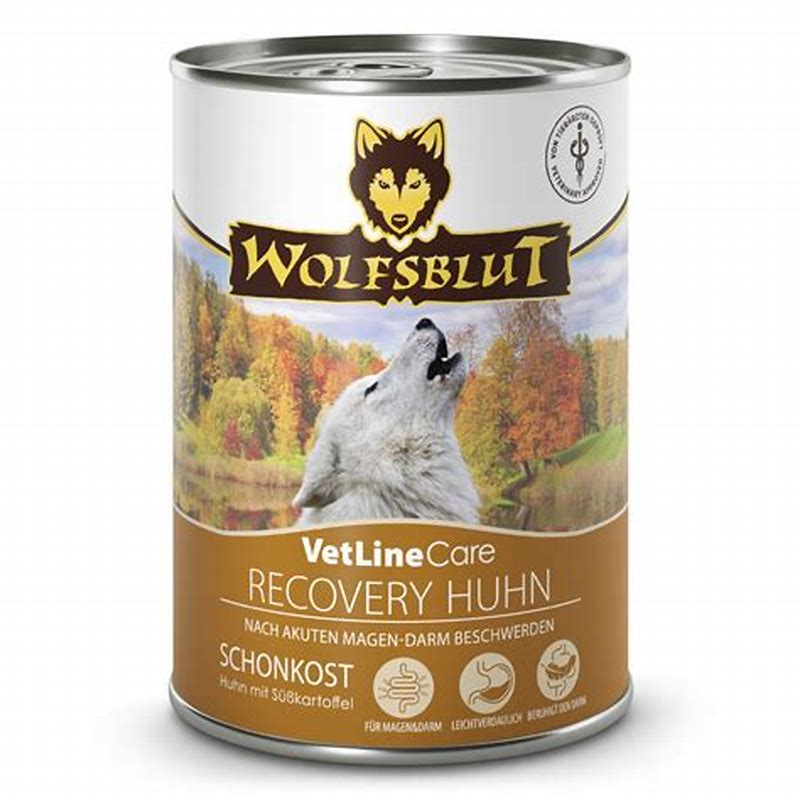 Wolfsblut VetLine Care Recovery carne de pui 395 g - vedere frontală