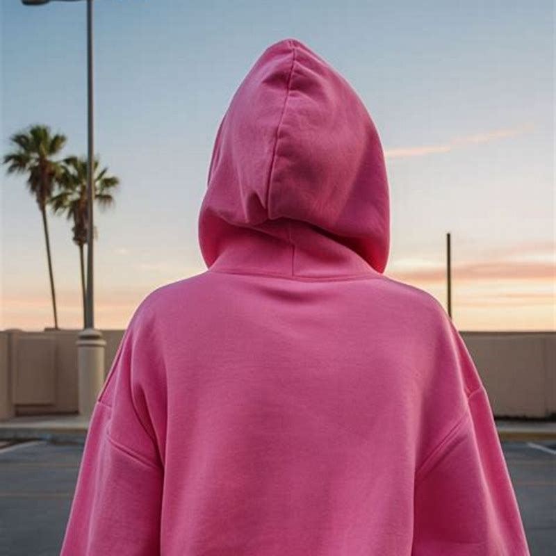 Pink Hoodie - detalii ambalaj