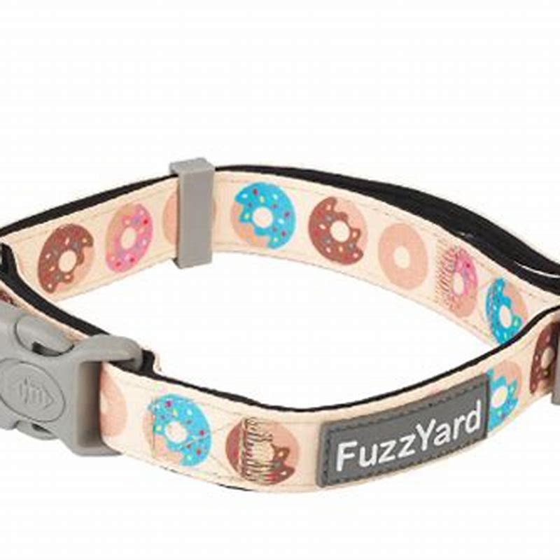 FuzzYard Neoprene Collar - Go Nuts M - imagine produs