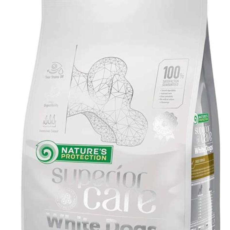 Nature's Protection Superior Care White Dogs Lamb Adult 1.5 Kg - imagine produs