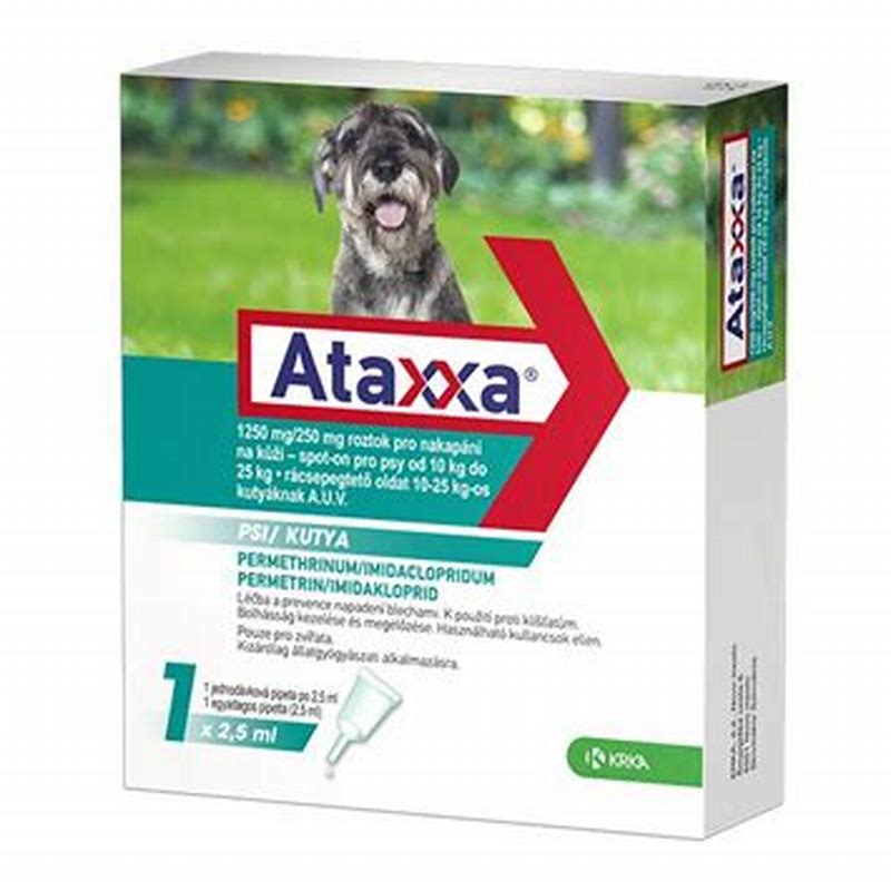Ataxxa 250 (10-25 kg) x 3 pipete - vedere frontală