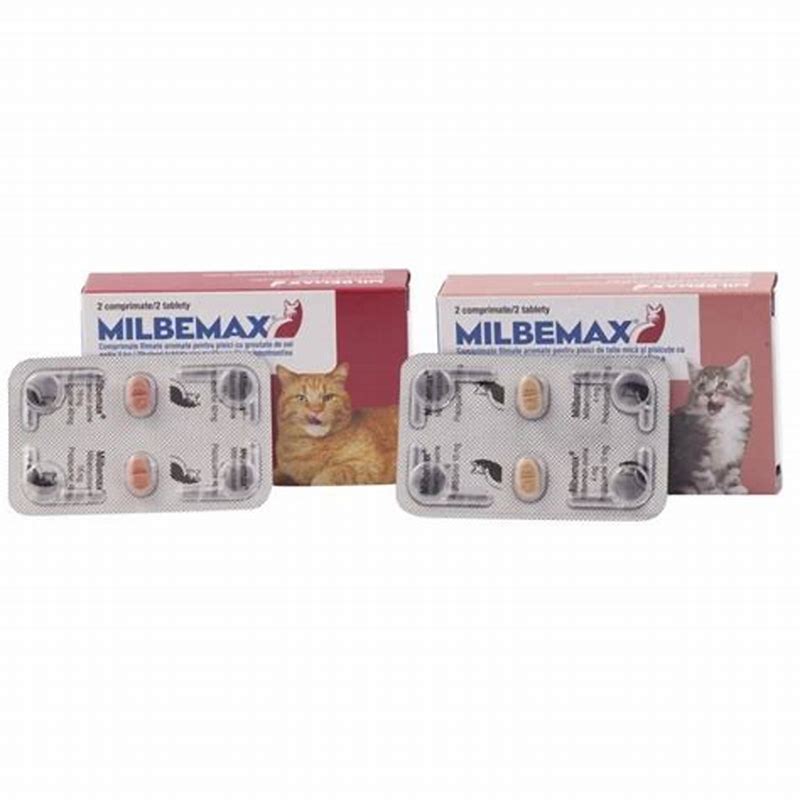 Milbemax 4/10mg kitten/small cats x 2tab - imagine produs