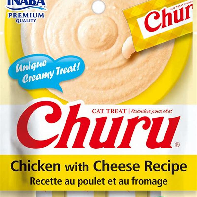 Churu Cat Chicken With Cheese & Beef Recipe 14 Gr X 4 - imagine produs