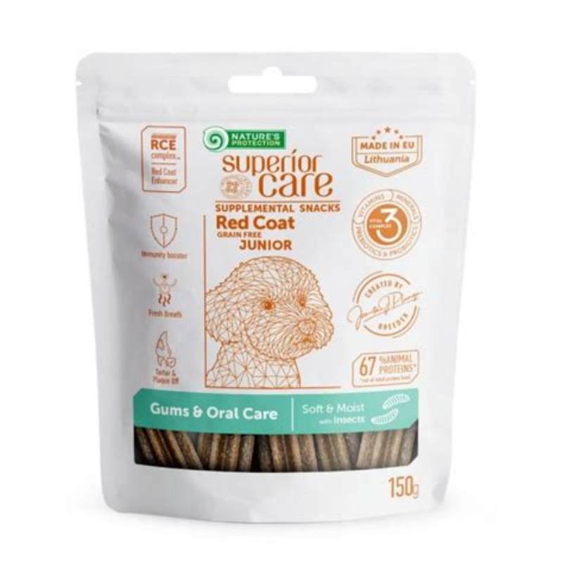 Superior Care Red Coat junior gums and oral care 150 g - vedere frontală