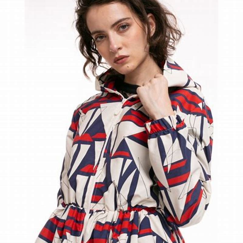 Tommy Hilfiger DOG CORE pelerina de ploaie Dessert Sky S - imagine produs