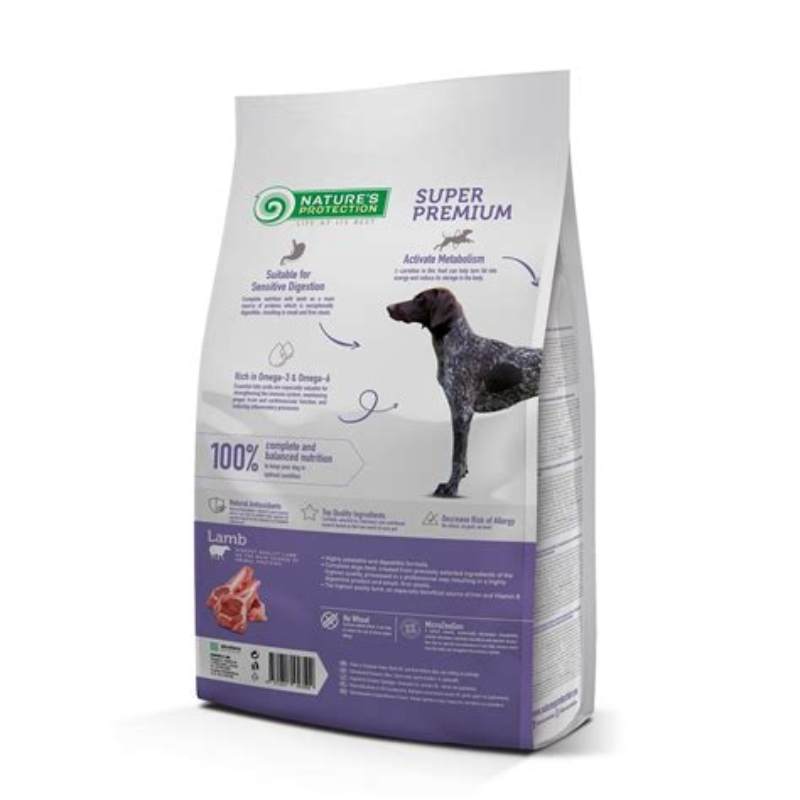 Nature's Protection Hipoalergenic All breeds 10 kg - detalii ambalaj