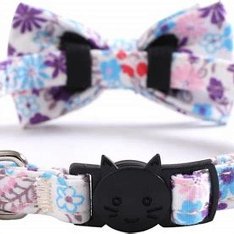 Cheerhunting zgarda pentru pisici model floral multicolor - imagine produs