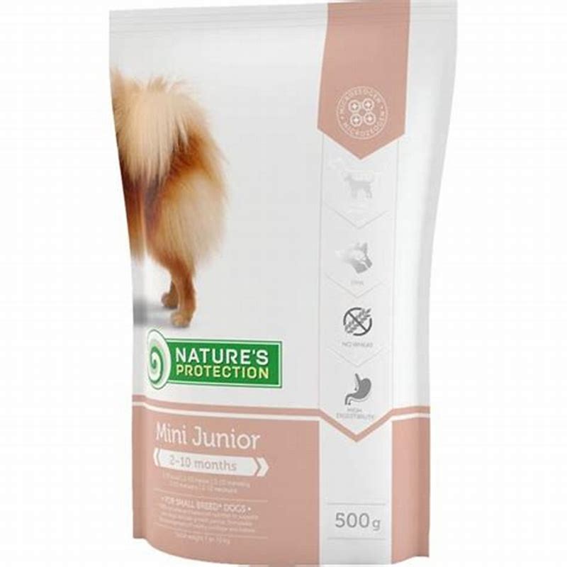 Nature's Protection Dog MINI junior pasare 7.5 kg - detalii ambalaj