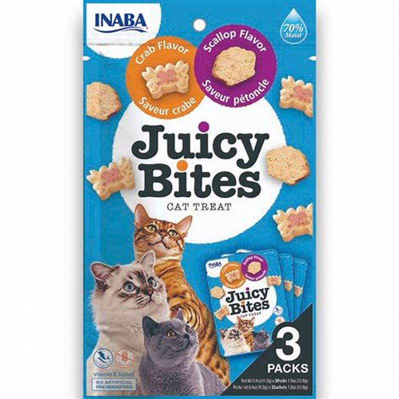 CHURU JUICY BITES peste si scoici - imagine produs