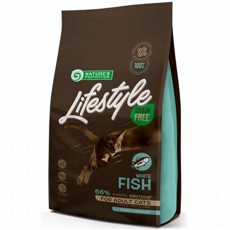 Nature's Protection Lifestyle Sterilised White fish hrana uscata pentru pisici 400 g - imagine produs