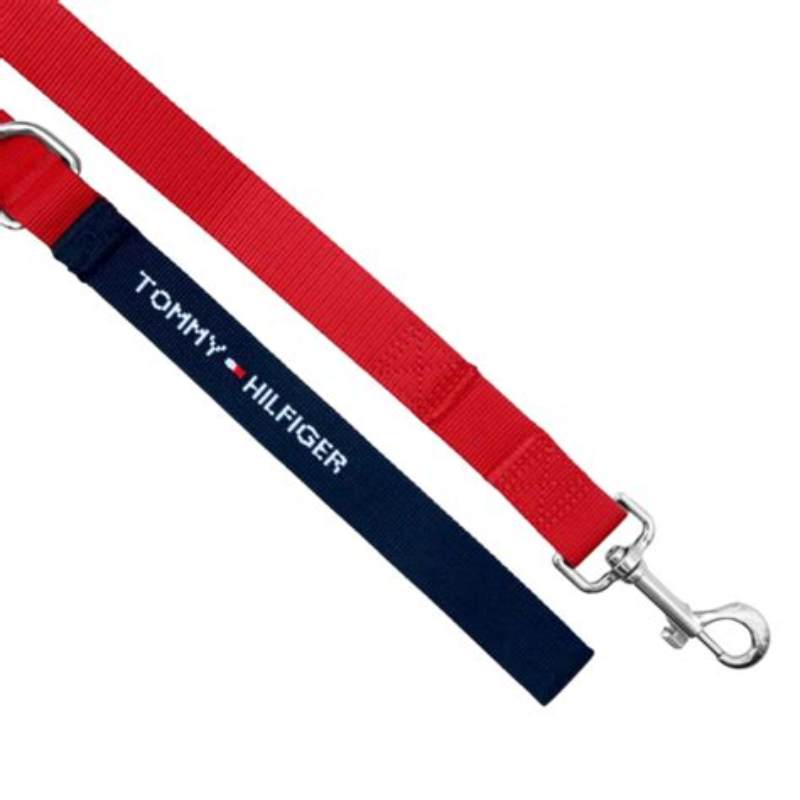 Tommy Hilfiger DOG CORE zgarda pentru caini Dessert SKY/ Rosu L-XXL - imagine produs