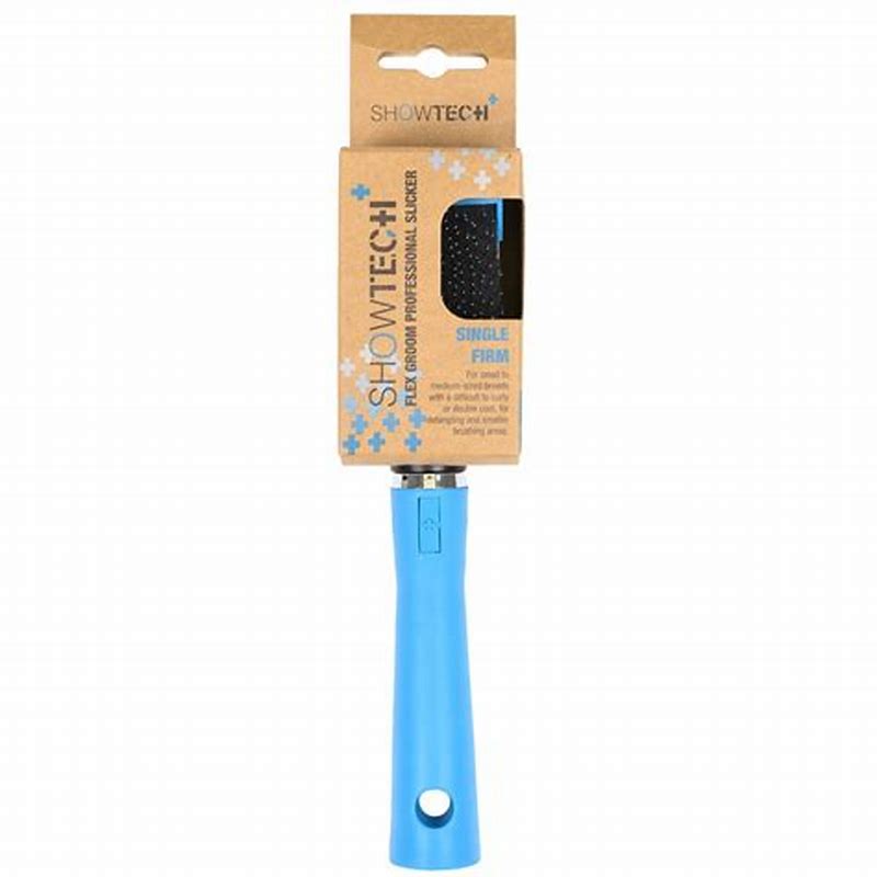 Show Tech+ Perie Slicker Flex Profesionala-pini fermi - imagine produs