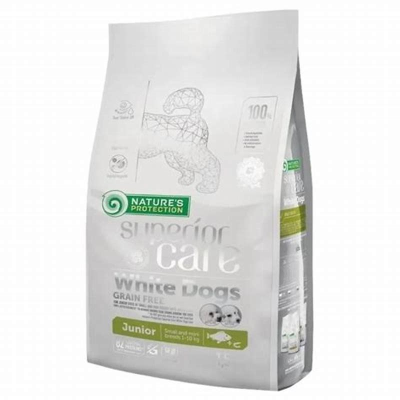 Nature's Protection Superior Care White Dogs Fish Junior 1.5 Kg - vedere frontală