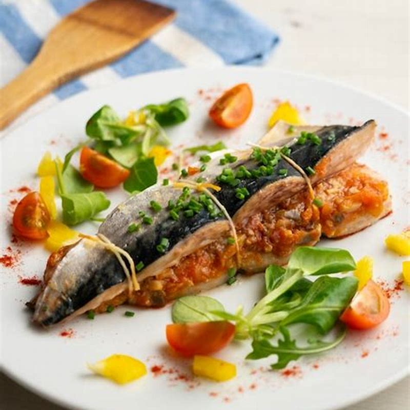 Carpathian Mackerel & Vegetables In Sauce - imagine produs