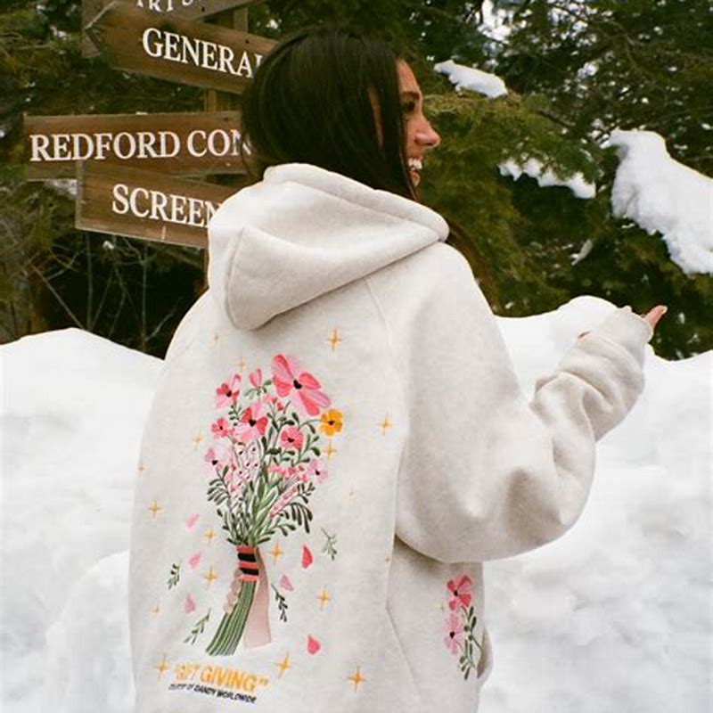 Bouquet Hoodie Jacket | 45cm - detalii ambalaj