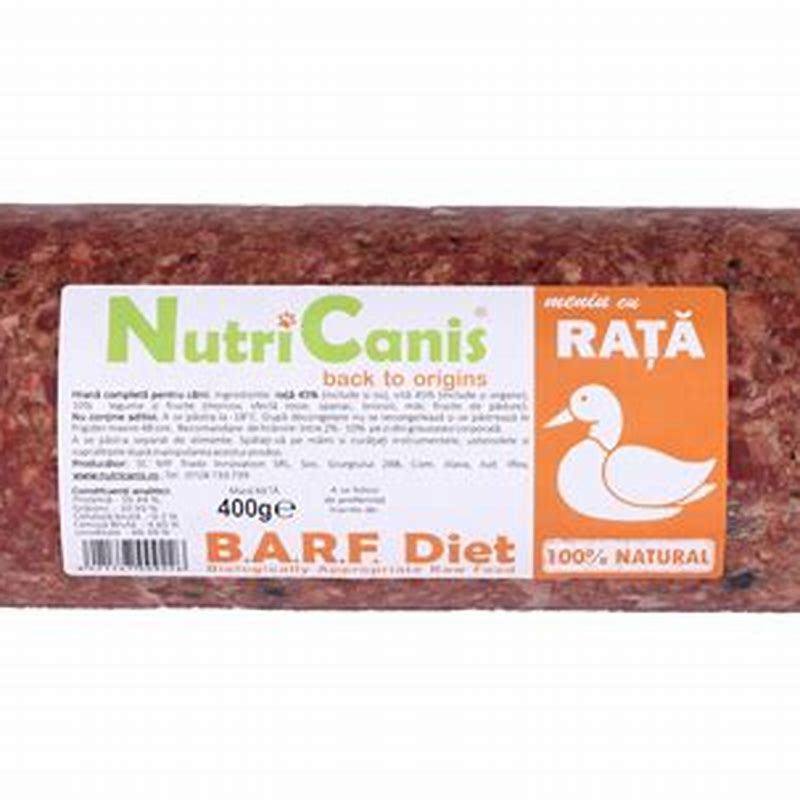 Meniu BARF rata 500 g - vedere frontală