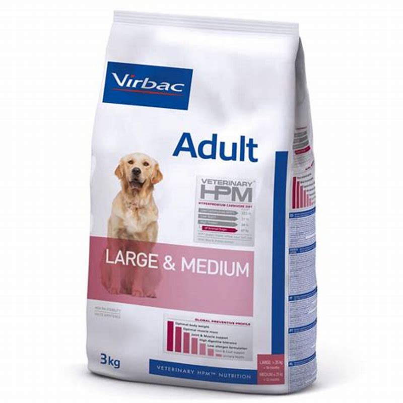 Virbac HPM Adult dog large & medium 16kg - imagine produs