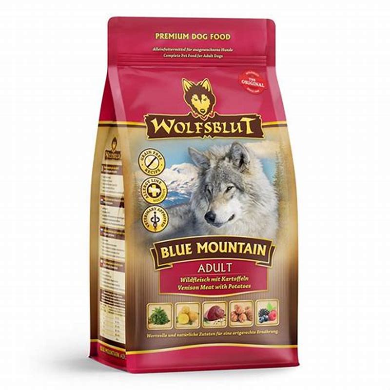 Wolfsblut Blue Mountain hrana umeda pentru caini adulti cu carne de vanat 200 g - detalii ambalaj