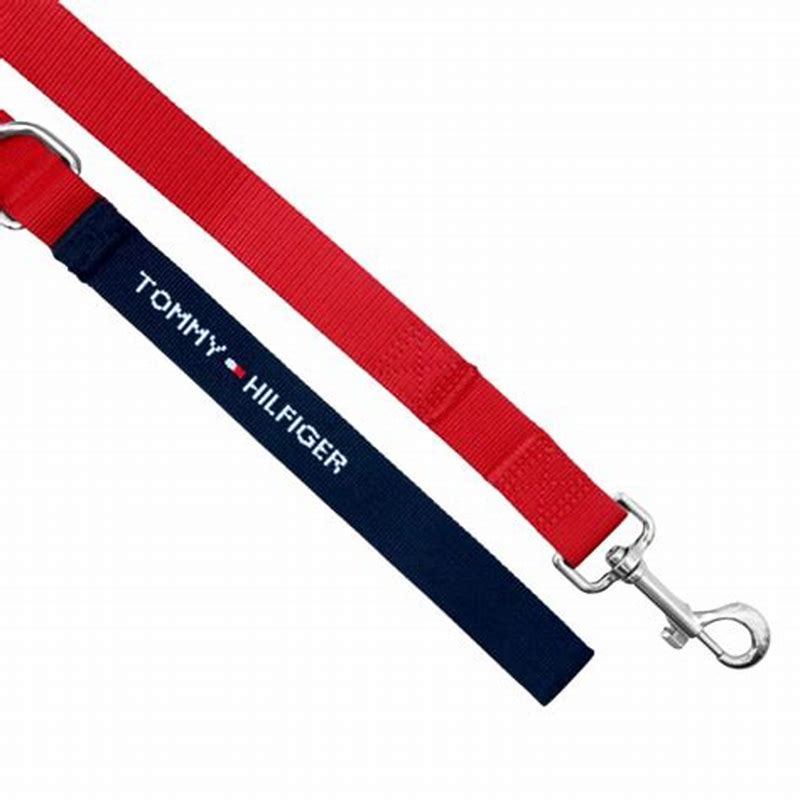 Tommy Hilfiger DOG CORE zgarda pentru caini Dessert SKY/ Rosu XS-S - imagine produs