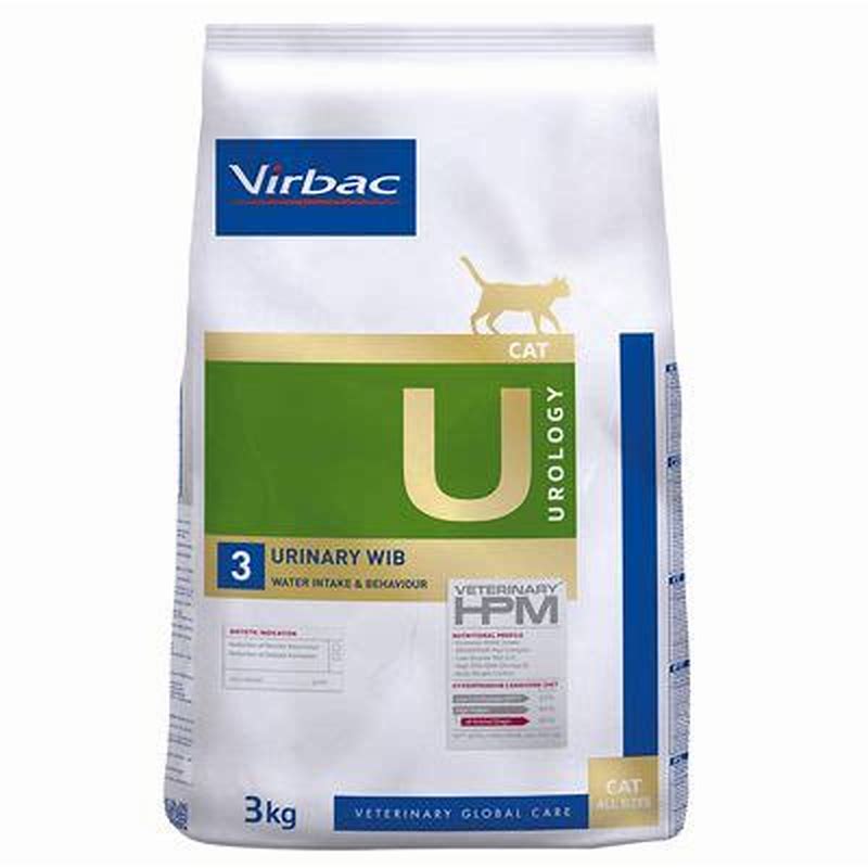 Virbac HPM U3 Urology Urinary WIB pisici 1.5 KG - detalii ambalaj